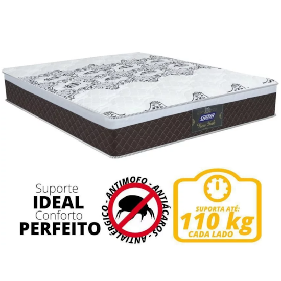 Conjunto New York Casal 158X198 Gazin Conjunto New York Casal 158X198 Gazin