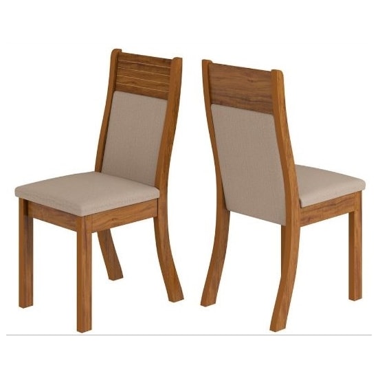 Conjunto Sala Platinum Com 8 Cad Roma  Imbuia Linho/Ameixa Conjunto Sala Platinum Com 8 Cad Roma  Imbuia Linho/Ameixa