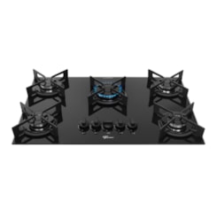 Cooktop 5B Fit Line Trempe Iron Fischer Preto
