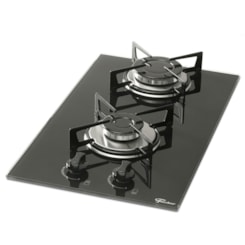 Cooktop A Gas 2 Bocas Mesa Fischer 7726 Bivolt Preto