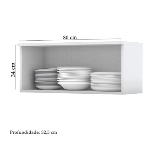 Cozinha Americana 5 Peças Branca Cozinha Americana 5 Peças Branca