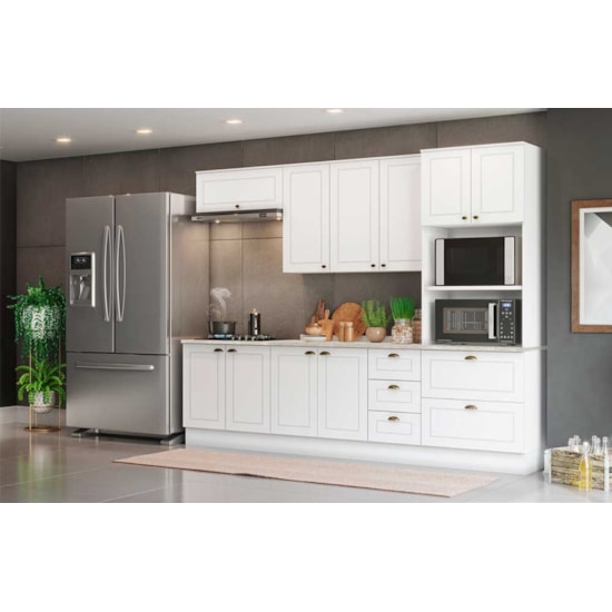 Cozinha Americana 5 Peças Branca Cozinha Americana 5 Peças Branca