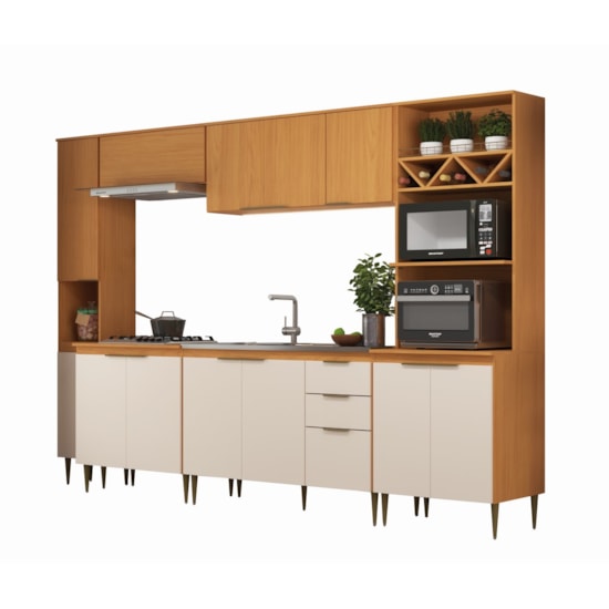 Cozinha Brisa 6 Peças Angelin Off White Cozinha Brisa 6 Peças Angelin Off White