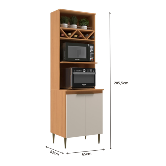 Cozinha Brisa 6 Peças Angelin Off White Cozinha Brisa 6 Peças Angelin Off White