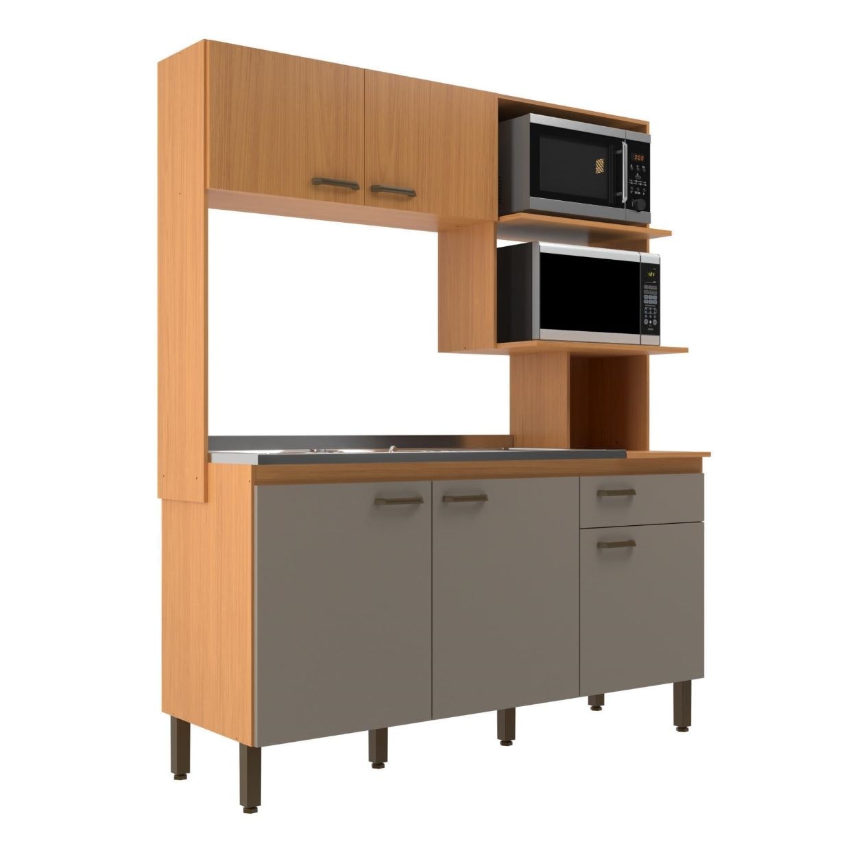 Cozinha Compacta Evelyn Angelin Damasco - Eletrolar