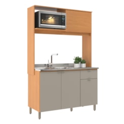 Cozinha Compacta Lya Angelin/Nude