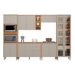 Cozinha Completa 6 Pecas Com Torre Quente E Cristaleira Allure Cozinha Completa 6 Pecas Com Torre Quente E Cristaleira Allure