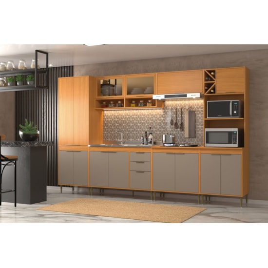 Cozinha Francini 6 Peças Angelin Damasco Cozinha Francini 6 Peças Angelin Damasco