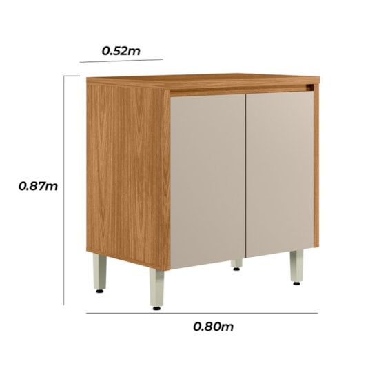 Cozinha Modulada Michelangelo 100% Mdf Cozinha Modulada Michelangelo 100% Mdf