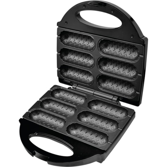 Crepeira E Hot Dog Britânia Six 220V Preto Crepeira E Hot Dog Britânia Six 220V Preto