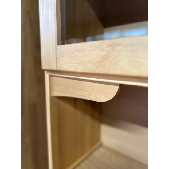 Cristaleira 2 + 2 Portas Rubi Finestra Freijó Cristaleira 2 + 2 Portas Rubi Finestra Freijó