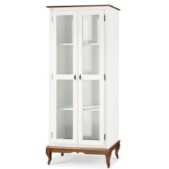 Cristaleira Lateral Mad 2P E Prat Mad Branco