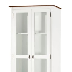 Cristaleira Lateral Mad 2P E Prat Mad Branco