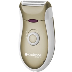Depilador Elétrico Cadence Chiaro Dourado/Branco Depilador Elétrico Cadence Chiaro Dourado/Branco