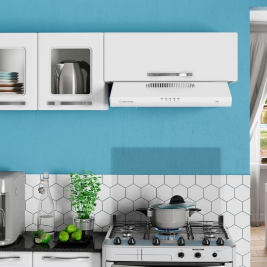 Depurador Ar 60Cm Colormaq Cook 220V Branco Depurador Ar 60Cm Colormaq Cook 220V Branco