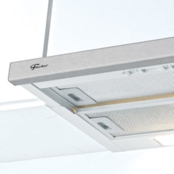 Depurador Ar 60Cm Embutir Slim Fischer Branco Depurador Ar 60Cm Embutir Slim Fischer Branco