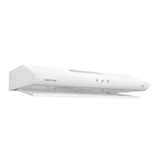 Depurador Ar 80Cm Colormaq Bivolt Branco