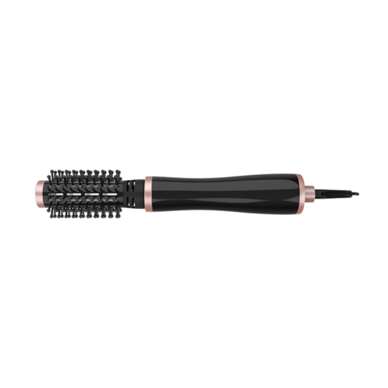 Escova De Cabelo Rotativa Della 1200W Preto