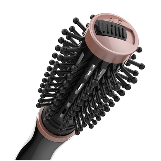Escova De Cabelo Rotativa Della 1200W Preto