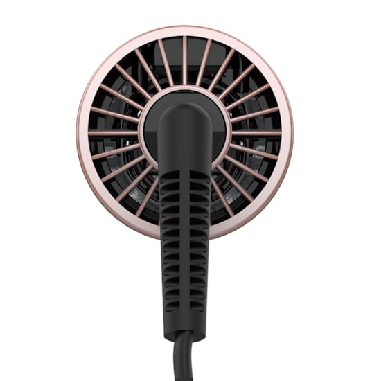 Escova De Cabelo Rotativa Della 1200W Preto