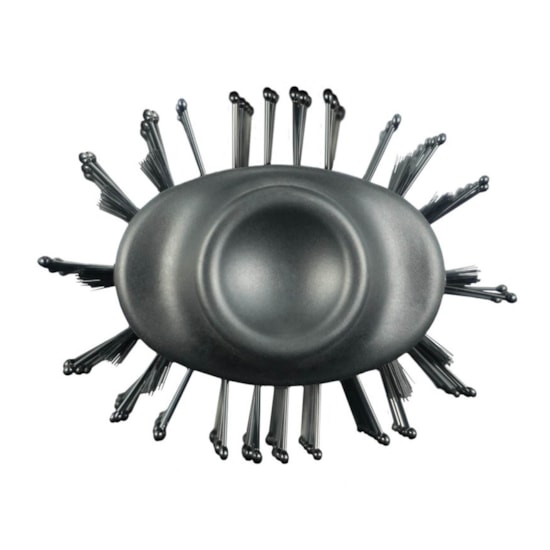 Escova De Cabelo Secadora Della 1100W Preto