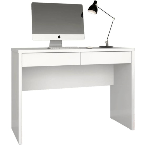 Escrivaninha 110Cm 6080 Luxo Jb Bechara Branco Escrivaninha 110Cm 6080 Luxo Jb Bechara Branco
