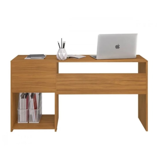 Escrivaninha 120Cm Office 2 Gav Notável Freijo Trend Escrivaninha 120Cm Office 2 Gav Notável Freijo Trend