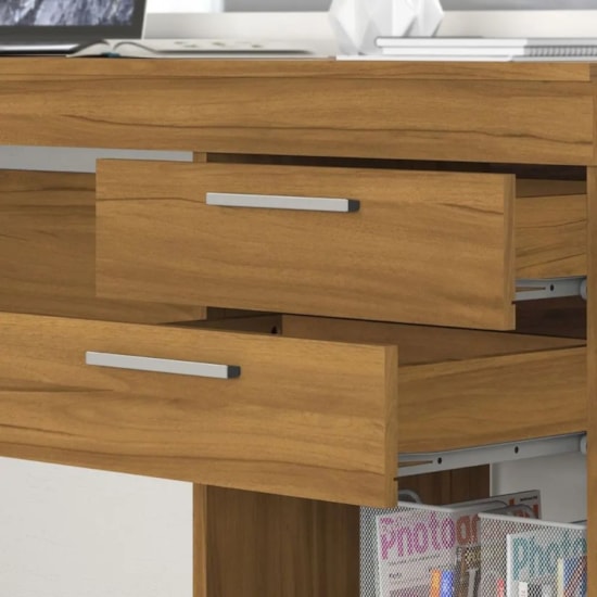 Escrivaninha 120Cm Office 2 Gav Notável Freijo Trend Escrivaninha 120Cm Office 2 Gav Notável Freijo Trend