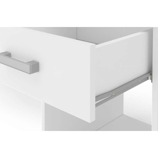 Escrivaninha 120Cm Politorno Malta 2 G Branco Escrivaninha 120Cm Politorno Malta 2 G Branco