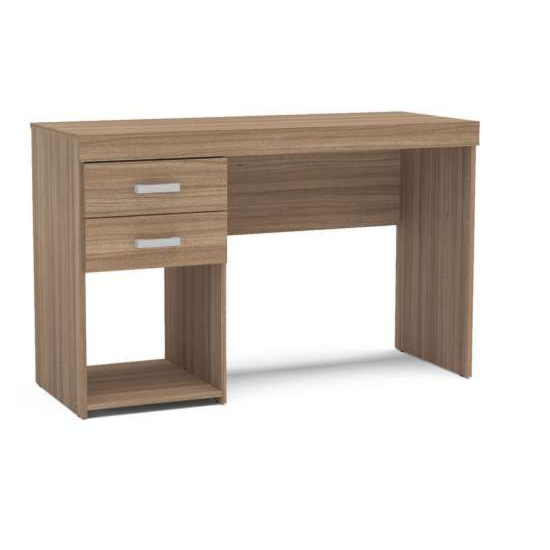 Escrivaninha 120Cm Politorno Malta 2 G Castanho Escrivaninha 120Cm Politorno Malta 2 G Castanho