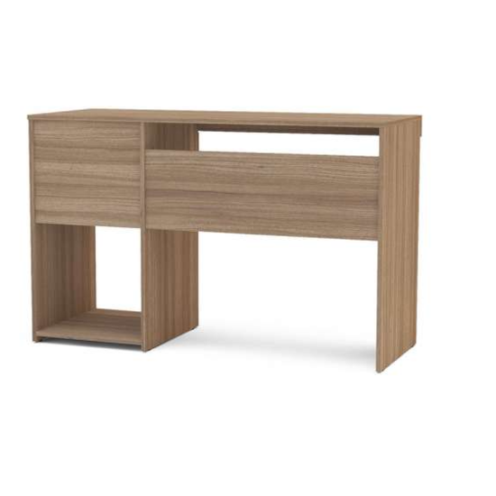 Escrivaninha 120Cm Politorno Malta 2 G Castanho Escrivaninha 120Cm Politorno Malta 2 G Castanho