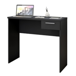 Escrivaninha 90Cm Office Notável Preto Escrivaninha 90Cm Office Notável Preto