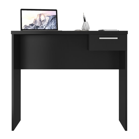 Escrivaninha 90Cm Office Notável Preto Escrivaninha 90Cm Office Notável Preto