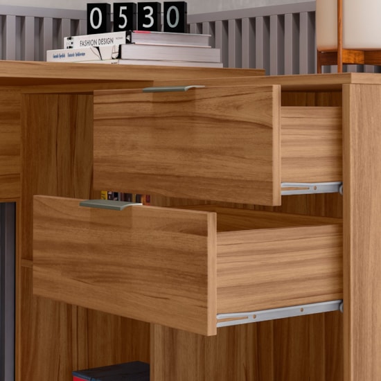 Escrivaninha Canto E Reto Office Notável Freijo Trend Escrivaninha Canto E Reto Office Notável Freijo Trend
