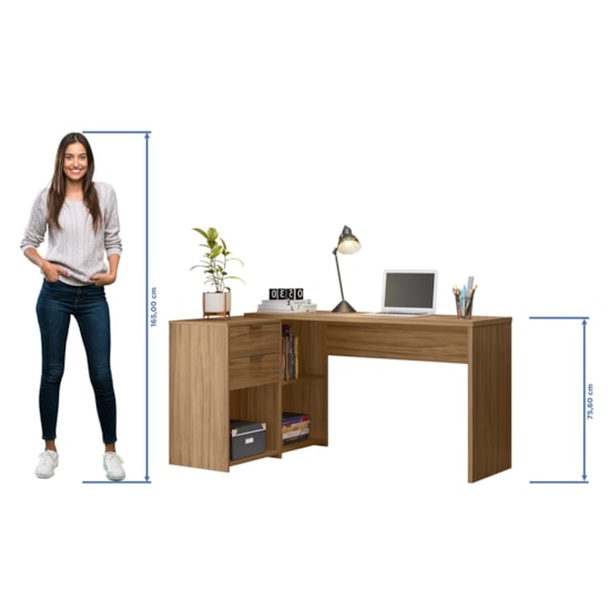 Escrivaninha Canto E Reto Office Notável Freijo Trend Escrivaninha Canto E Reto Office Notável Freijo Trend