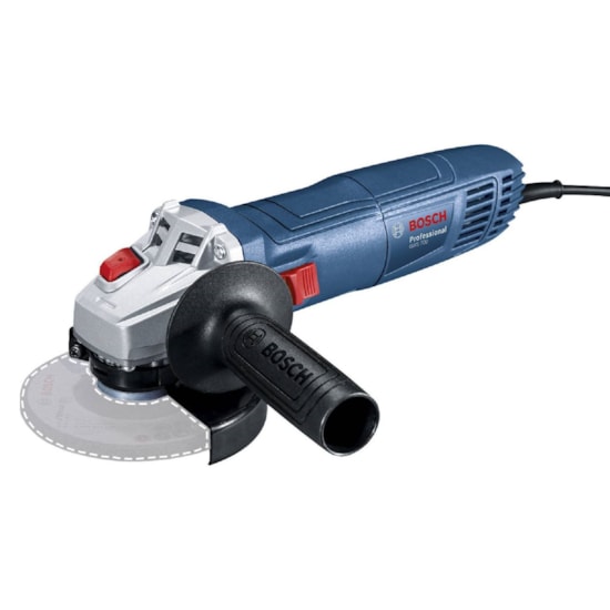 Esmerilhadeira Angular Gws700 Bosch 220V Azul