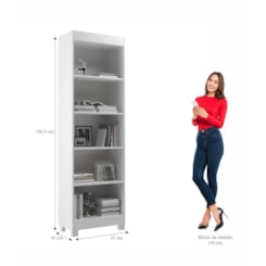 Estante Livreiro Montreal Branco
