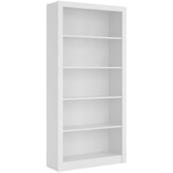 Estante Livreiro Office Presence Demóbil Branco Estante Livreiro Office Presence Demóbil Branco