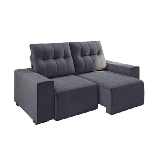 Estofado 2,44M Córdoba Reliance Veludo Chumbo 6310 Estofado 2,44M Córdoba Reliance Veludo Chumbo 6310