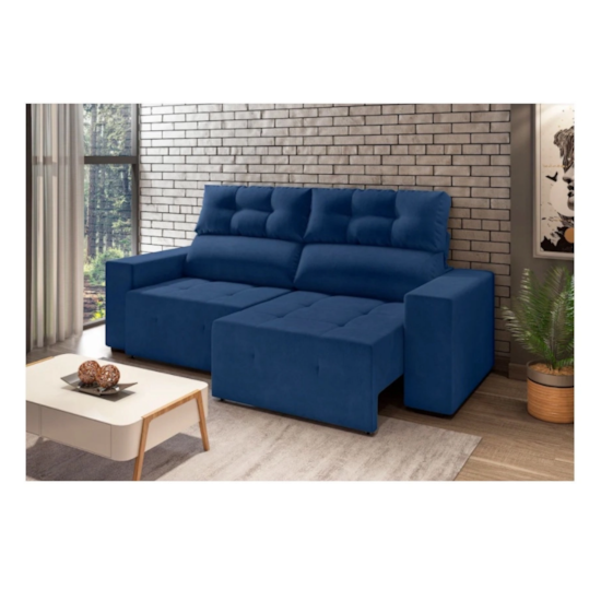 Estofado Kanis 2,00M Reliance Marinho 6112 Estofado Kanis 2,00M Reliance Marinho 6112