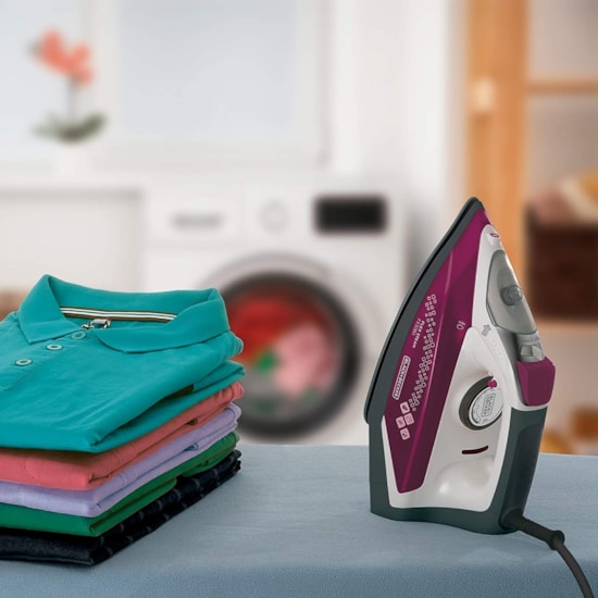 Ferro A Vapor Ceramic Black Deck Fx3080 Roxo Ferro A Vapor Ceramic Black Deck Fx3080 Roxo