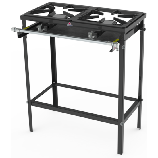 Fogão 2 Bocas Industrial Bp Pm200 Progás Preto Fogão 2 Bocas Industrial Bp Pm200 Progás Preto