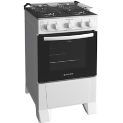 Fogão 4 Bocas Acendimento Automatico Atlas Monaco Plus Branco