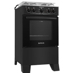 Fogão 4 Bocas Acendimento Automatico Atlas Monaco Plus Preto