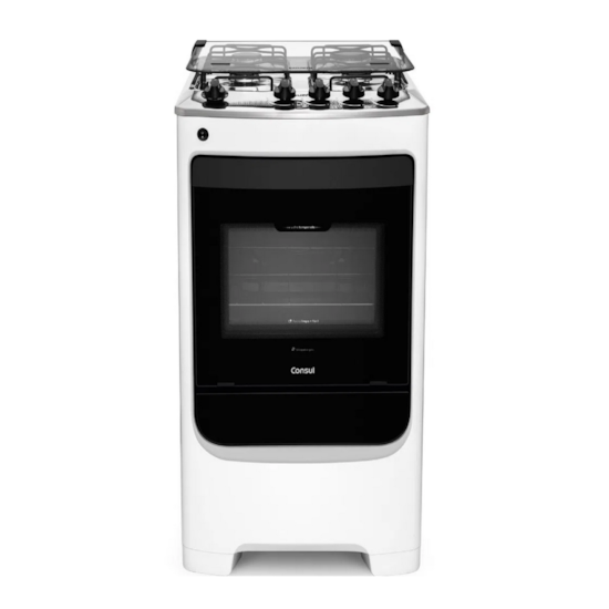 Fogão 4 Bocas Acendimento Automatico Cfo Branco