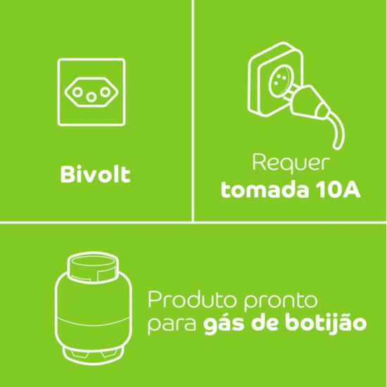 Fogão 4 Bocas Acendimento Automatico Cfo Branco