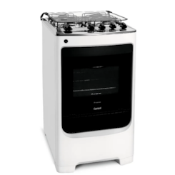 Fogão 4 Bocas Acendimento Automatico Cfo4nab Consul Piso. Branco