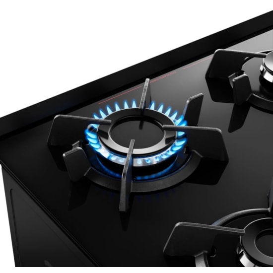 Fogão 4 Bocas Dako Magister Preto Fogão 4 Bocas Dako Magister Preto