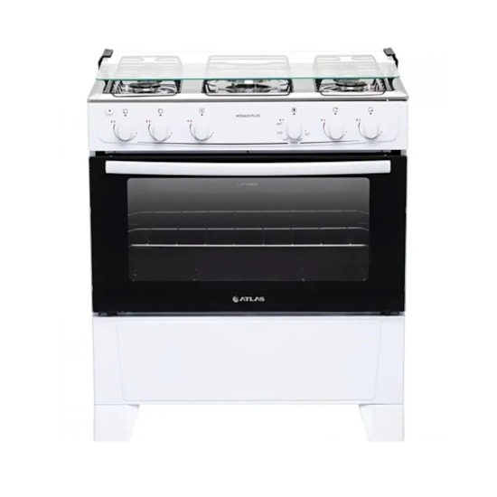 Fogão 5 Bocas Atlas Monaco Plus Branco