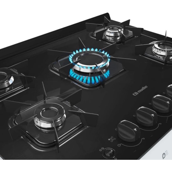 Fogão 5 Bocas Fratello Vetro Mfv5bb Muel Branco